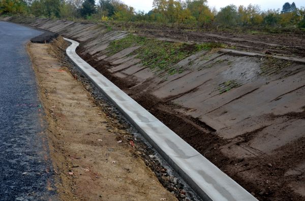Slope Drainage Installation in Allen